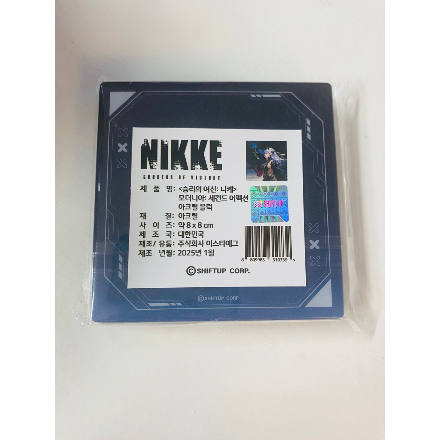 Goddess of Victory: Nikke Acrylic Block Modernia Second Affection Ver