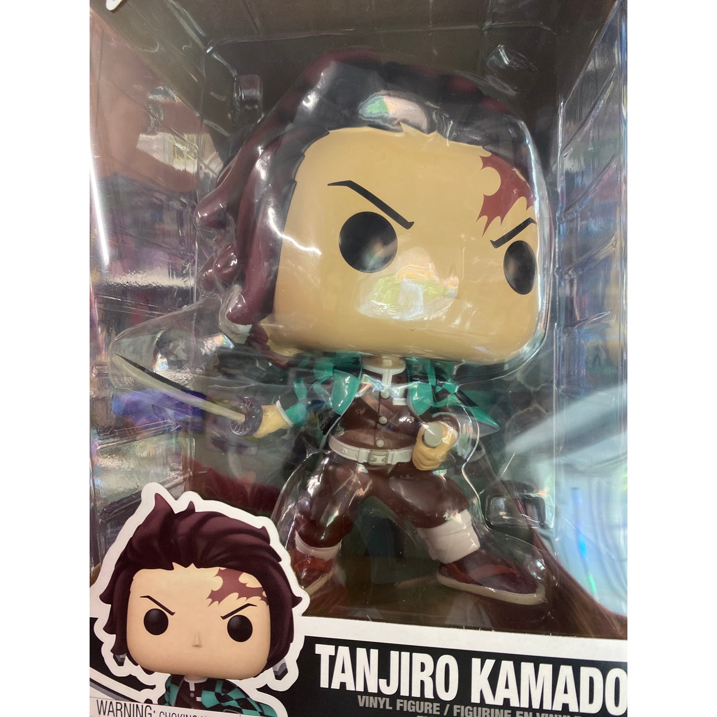 Demon Slayer Tanjiro Kamado Jumbo 10-Inch Funko Pop! Vinyl Figure #1805