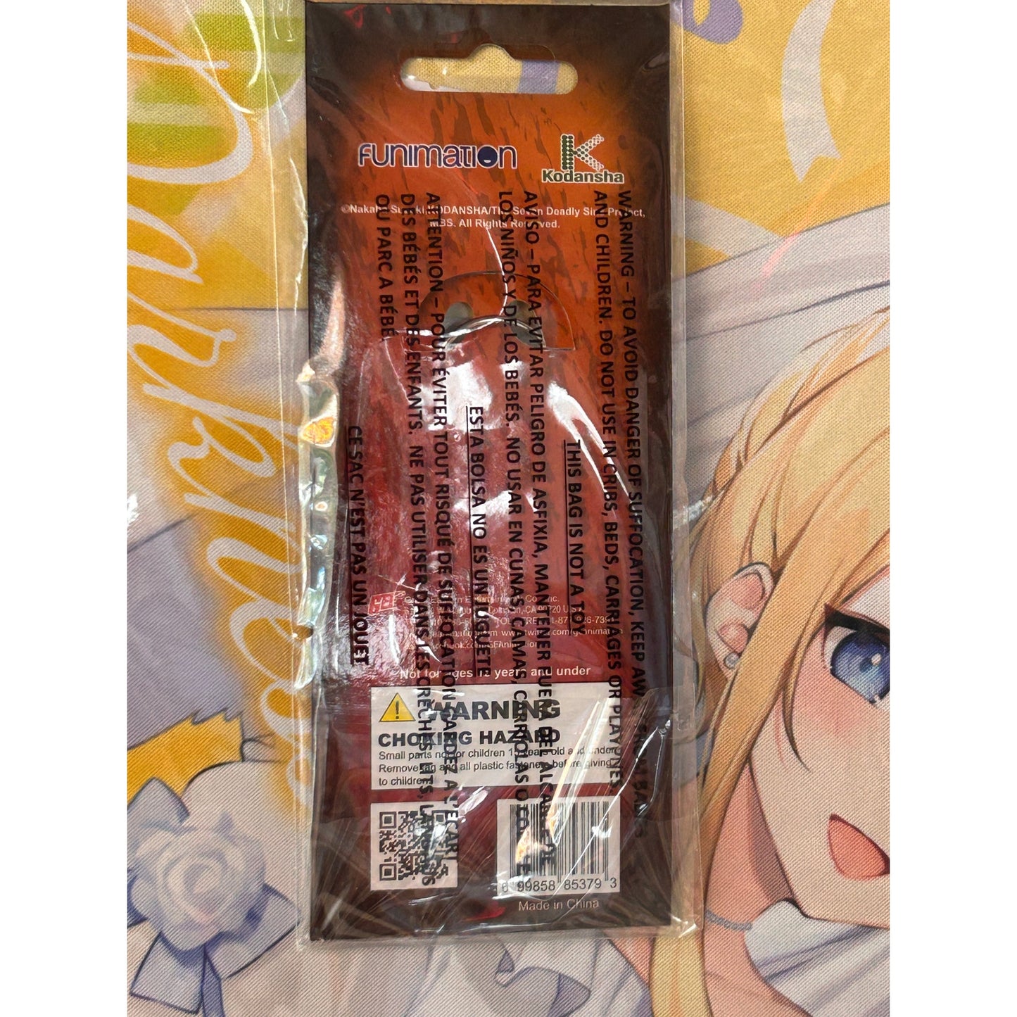 The Seven Deadly Sins Diane Rubber Keychain