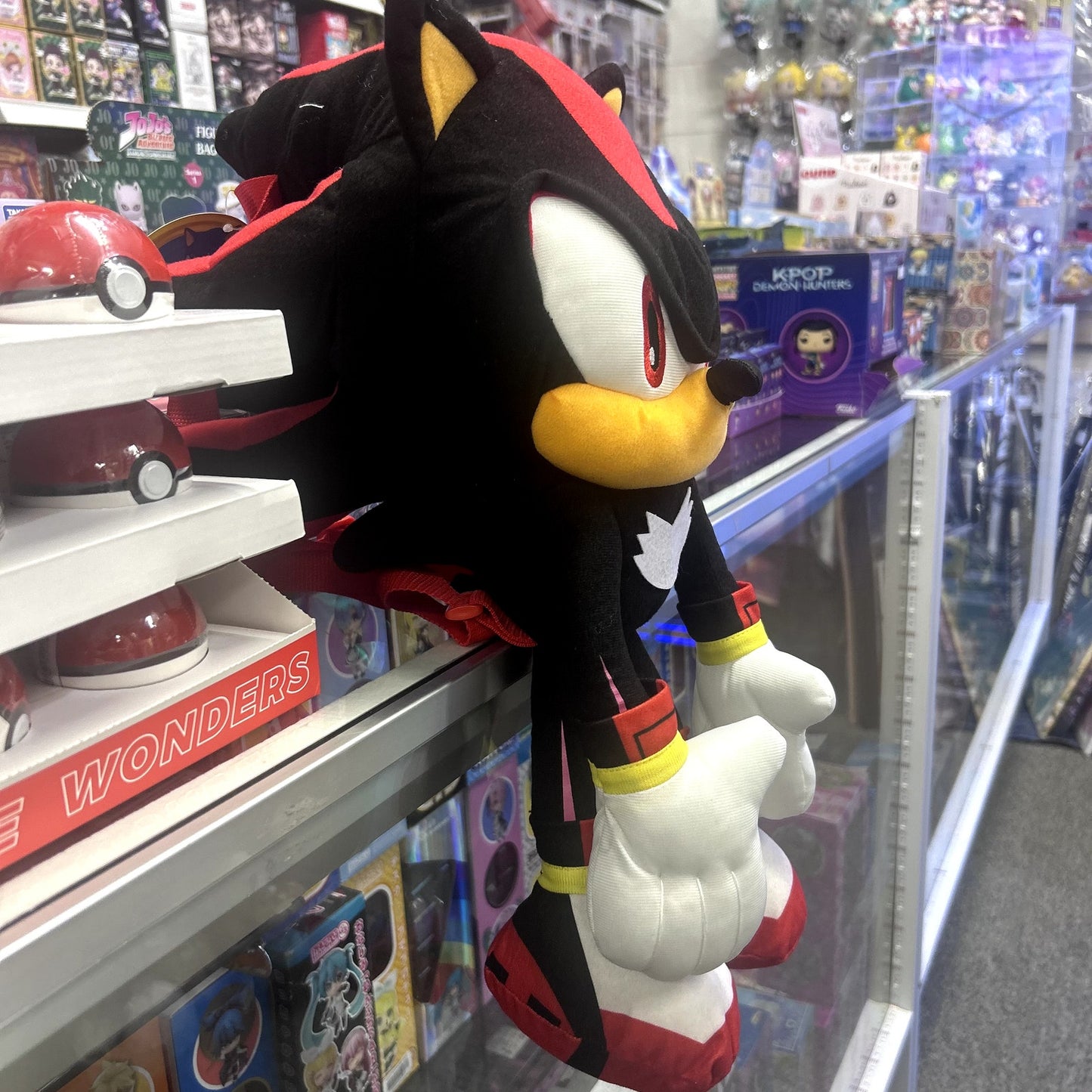 Sonic The Hedgehog Plush Backpack
