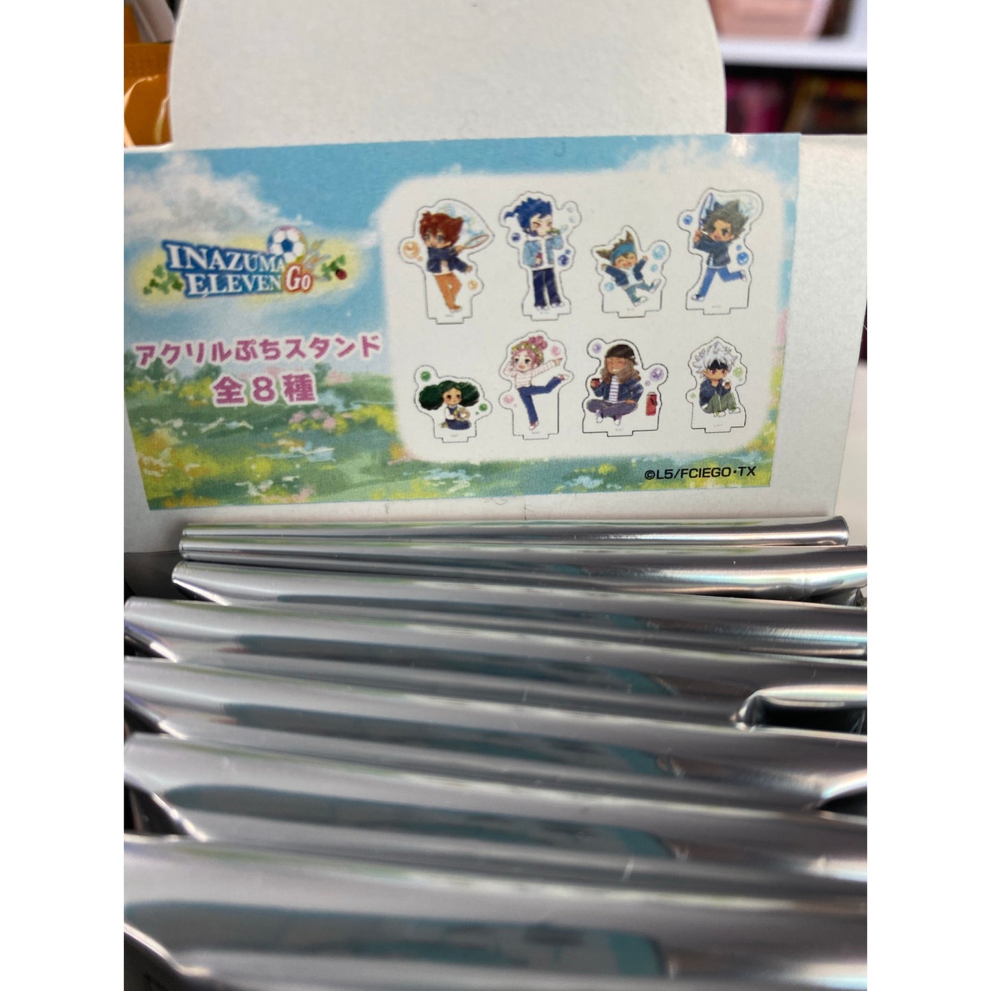 Acrylic Puchi Stand Inazuma Eleven 13 Spring Ver. GraffArt Illustration Blinds