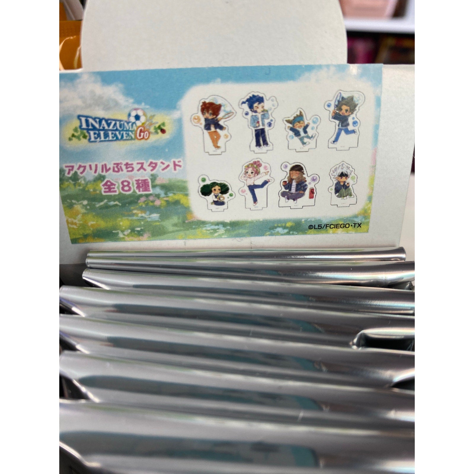 Acrylic Puchi Stand Inazuma Eleven 13 Spring Ver. GraffArt Illustration Blinds