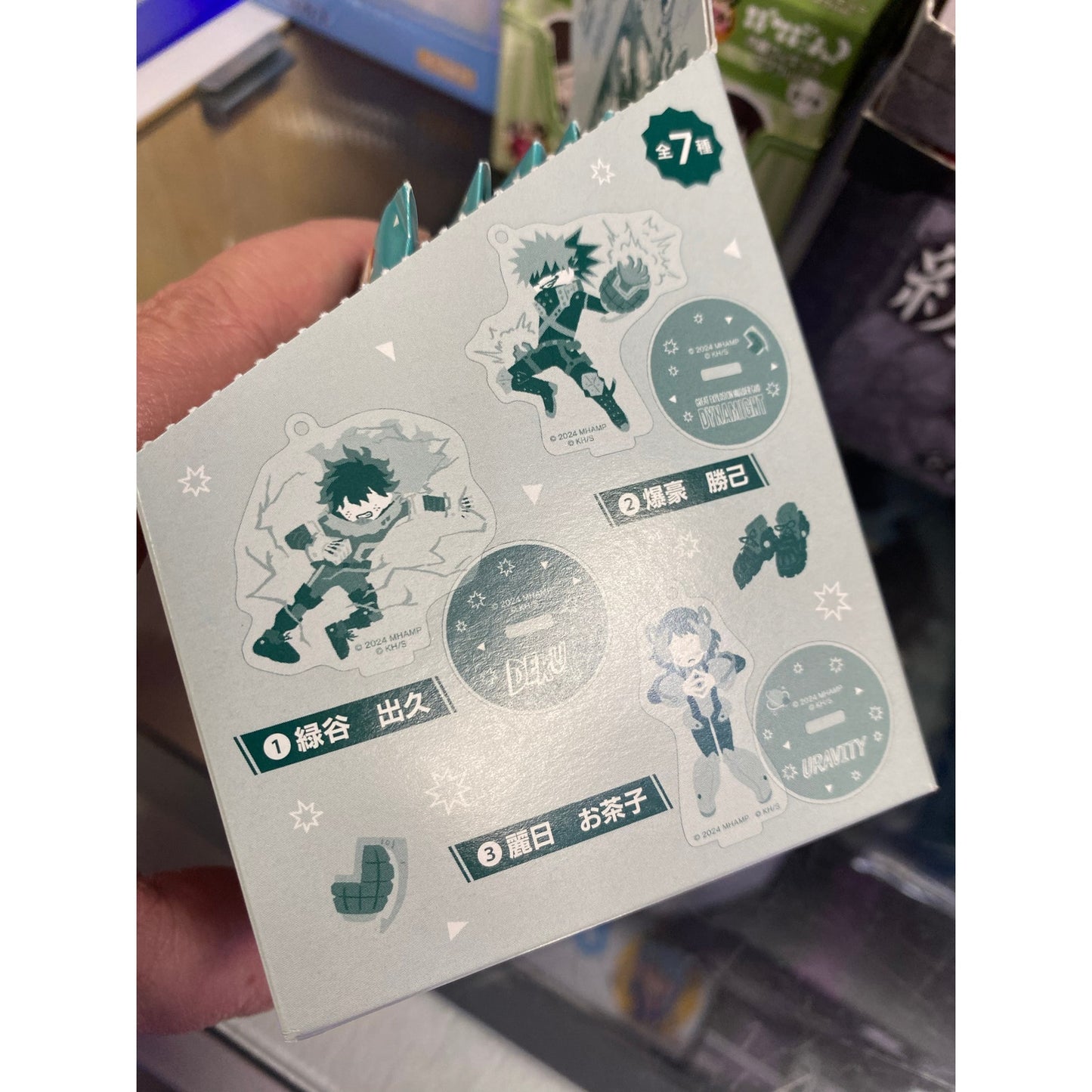 My Hero Academia Movie Acrylic Keychain w/ Stand Yuru Palette