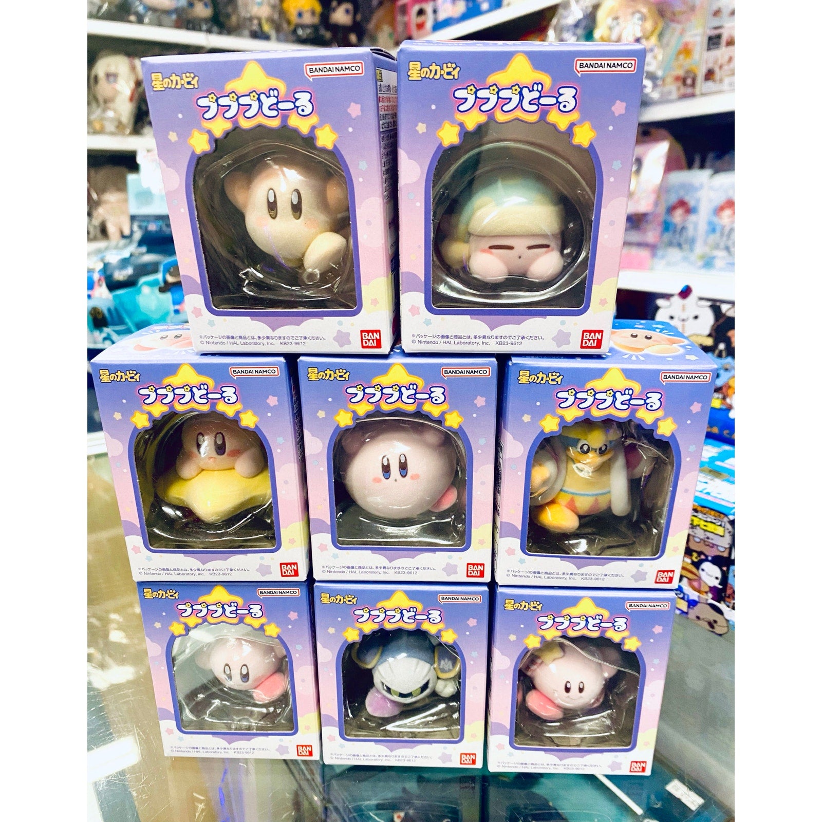 Kirby Pupupu Doll Complete 8 Type Set