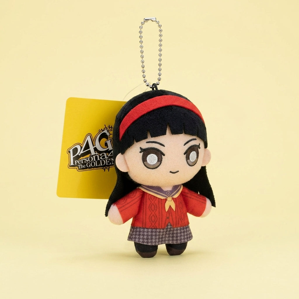 Official Persona 4 Golden Yukiko Amagi Plush Keychain - Studio Shot